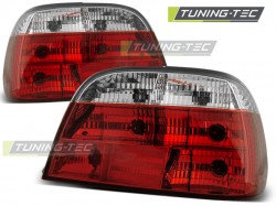 TAIL LIGHTS RED WHITE fits BMW E38 06.94-07.01