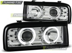 HEADLIGHTS ANGEL EYES CHROME fits VW CORRADO 88-95