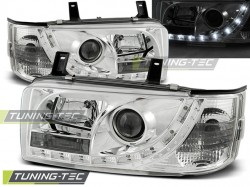 HEADLIGHTS DAYLIGHT CHROME fits VW T4 90-03.03 TRANSPORTER