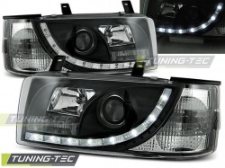 HEADLIGHTS DAYLIGHT BLACK fits VW T4 90-03.03 TRANSPORTER