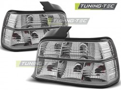 TAIL LIGHTS CRYSTAL WHITE fits BMW E36 12.90-08.99 SEDAN