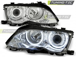 HEADLIGHTS ANGEL EYES CCFL CHROME fits BMW E46 09.01-03.05