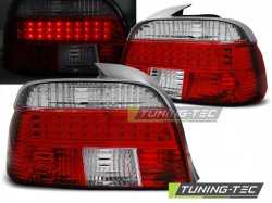 LED TAIL LIGHTS RED WHITE fits BMW E39 09.95-08.00