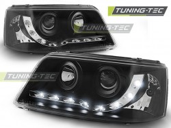 HEADLIGHTS DAYLIGHT BLACK fits VW T5 04.03-08.09