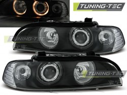 HEADLIGHTS ANGEL EYES BLACK fits BMW E39 09.95-06.03