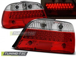 LED TAIL LIGHTS RED WHITE fits BMW E38 06.94-07.01