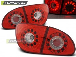 LED TAIL LIGHTS RED WHITE fits SEAT LEON 04.99-08.04