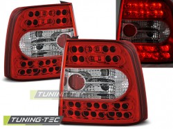 LED TAIL LIGHTS RED WHITE fits VW PASSAT B5 11.96-08.00 SEDAN