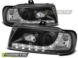 HEADLIGHTS DAYLIGHT BLACK fits SEAT IBIZA/CORDOBA/POLO VARIANT, SEDAN 10.93-08.99 