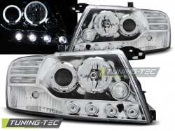 MITSUBISHI PAJERO V60 00-06 ANGEL EYES CHROME