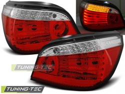 LED TAIL LIGHTS RED WHITE fits BMW E60 07.03-07