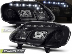 HEADLIGHTS DAYLIGHT BLACK fits VW TOURAN 02.03-10.06 / CADDY