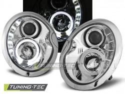 HEADLIGHTS DAYLIGHT CHROME fits BMW MINI (COOPER) 05.01-10.06