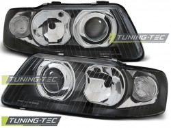 HEADLIGHTS BLACK fits AUDI A3 09.00-05.03