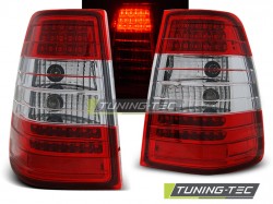 LED TAIL LIGHTS RED WHITE fits MERCEDES W124 E-KLASA KOMBI 09.85-95