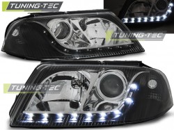 HEADLIGHTS DAYLIGHT BLACK fits VW PASSAT 3BG B5 FL 09.00-03.05