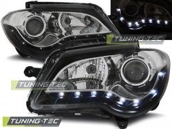 HEADLIGHTS DAYLIGHT BLACK fits VW TOURAN 06-10