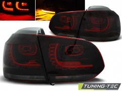 LED TAIL LIGHTS RED SMOKE fits VW GOLF 6 10.08-12