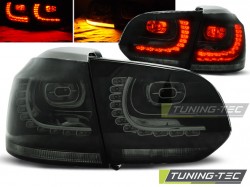 LED TAIL LIGHTS SMOKE fits VW GOLF 6 10.08-12