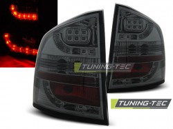 LED TAIL LIGHTS SMOKE fits SKODA OCTAVIA II KOMBI 04-12