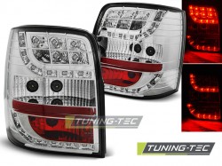 LED TAIL LIGHTS CHROME fits VW PASSAT B5 96-00 VARIANT