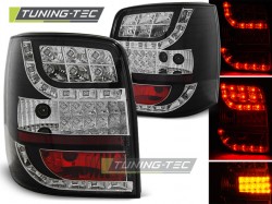 LED TAIL LIGHTS BLACK  LED INDICATOR fits VW PASSAT B5 96-00 VARIANT