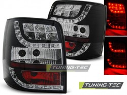 LED TAIL LIGHTS BLACK fits VW PASSAT 3BG 00-04 VARIANT