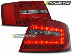 LED TAIL LIGHTS RED WHITE fits AUDI A6 C6 SEDAN 04.04-08