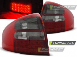 LED TAIL LIGHTS RED SMOKE fits AUDI A6 05.97-05.04 SEDAN