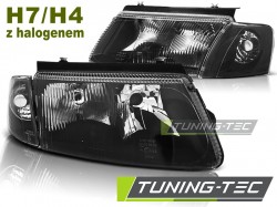 HEADLIGHTS BLACK fits VW PASSAT B5 3B 11.96-08.00