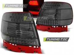 LED TAIL LIGHTS SMOKE fits AUDI A4 11.94-09.00