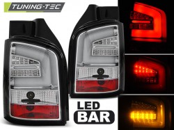 LED BAR TAIL LIGHTS CHROME fits VW T5 04.03-09