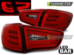 KIA SPORTAGE III 10-04.14 RED WHITE LED BAR