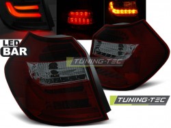 LED BAR TAIL LIGHTS RED SMOKE fits BMW E87 04-08.07