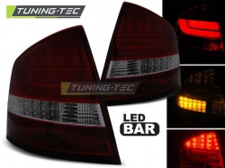 LED BAR TAIL LIGHTS RED SMOKE fits SKODA OCTAVIA II SEDAN 04-12