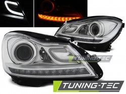 HEADLIGHTS CHROME fits MERCEDES W204 11-14 