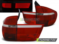 LED TAIL LIGHTS RED WHITE fits BMW X5 E70 03.07-05.10