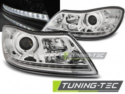 HEADLIGHTS DAYLIGHT CHROME fits SKODA OCTAVIA 09-12