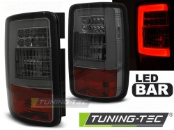 LED BAR TAIL LIGHTS SMOKE fits VW CADDY 03-03.14