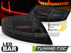 LED BAR TAIL LIGHTS SMOKE fits AUDI TT 04.06-02.14