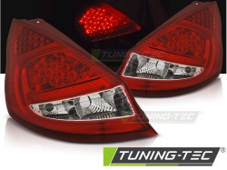 FORD FIESTA MK7 08-12  HB RED WHITE LED 