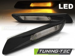 SIDE DIRECTION GLOSSY BLACK LED fits BMW F10/F11 10-13