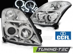 SUZUKI SWIFT 05.05-10 CCFL ANGEL EYES CHROME