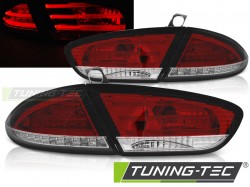 LED TAIL LIGHTS RED WHITE fits SEAT LEON 03.09-12