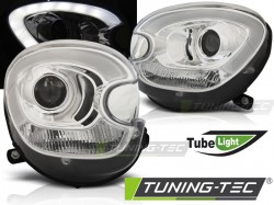 HEADLIGHTS TUBE LIGHT CHROME fits BMW MINI (COOPER) R60 R61 COUNTRYMAN 10-14