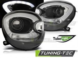 HEADLIGHTS TUBE LIGHT BLACK fits BMW MINI (COOPER) R60 R61 COUNTRYMAN 10-14