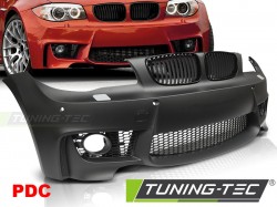 FRONT BUMPER SPORT COUPE STYLE PDC fits BMW E81/82/87/88 04-13