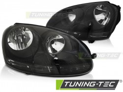 HEADLIGHTS BLACK fits VW GOLF 5 10.03-09