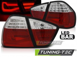 LED BAR TAIL LIGHTS RED WHIE fits BMW E90 03.05-08.08