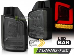 LED BAR TAIL LIGHTS SMOKE SEQ fits VW T6 15-19 TR
